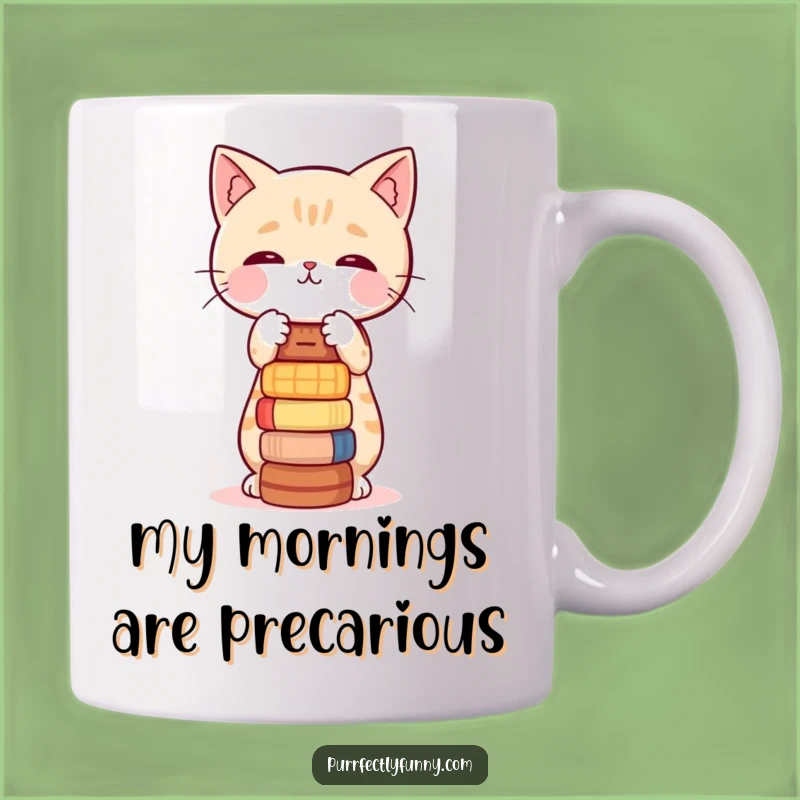 Funny Juggling Cat Mug: A Hilarious Gift for Clumsy Cat Lovers