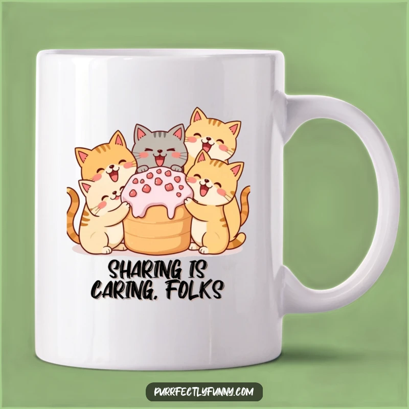 Funny Cat Treat Party Mug: A Hilarious Gift for Cat Lovers
