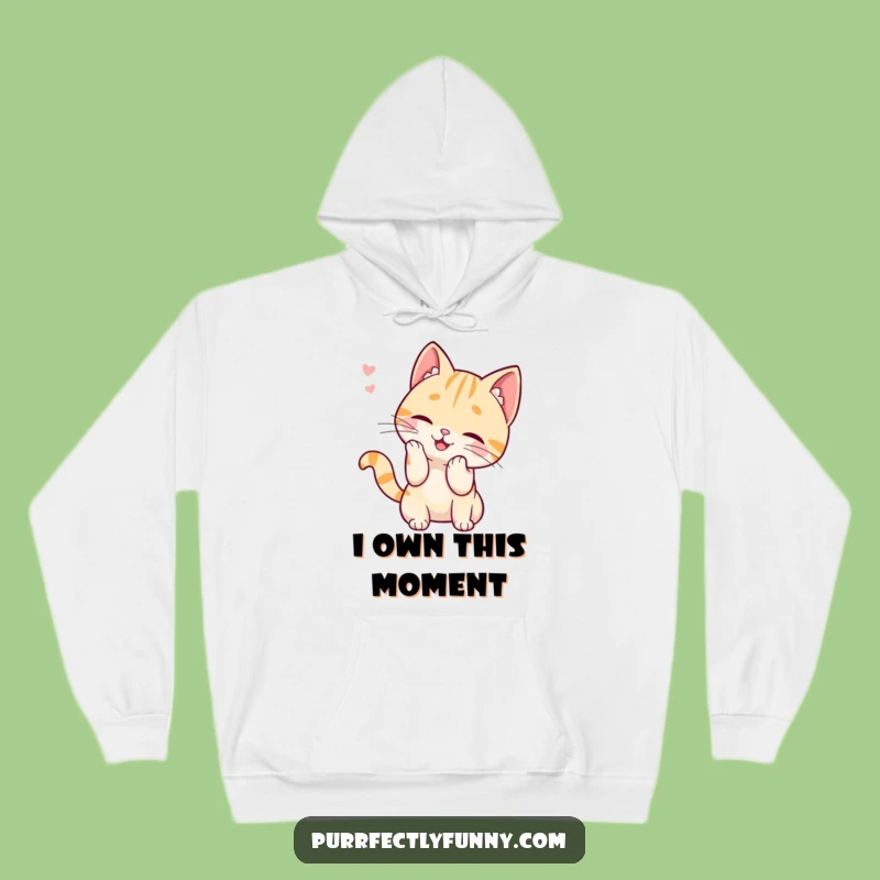 Cozy Funny Cat Whisker Batting Hoodie: Warm and Hilarious Gift Idea